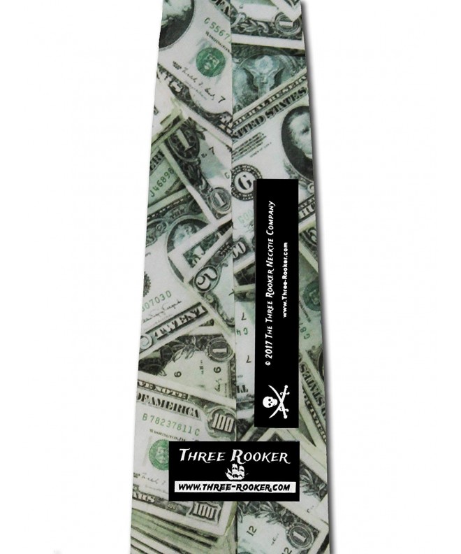 Money Neckties Dollar Ties dollar Bill Tie mens necktie - CF110WLN2DB