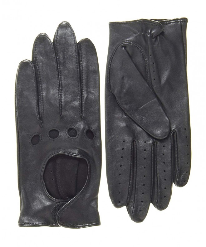 Women's Womens Leather Driving Gloves Black CX114TGVM7X