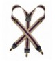 Striped Holdup Suspenders Patented No slip