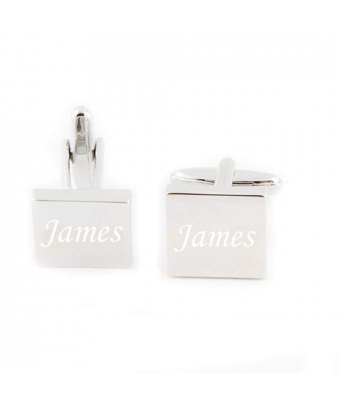 Personalized Cufflinks Custom Engraved Wedding