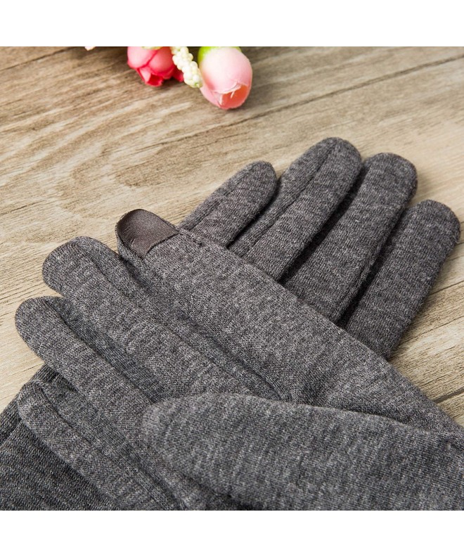 Winter Gloves-Women's Touch Screen Phone Thick Fleece Warm-Cold Weather ...