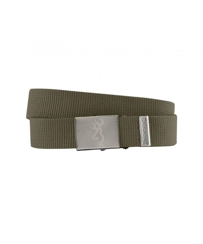 Men's Web Belt - Green - CX12BD0NCVL