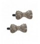 Shengxueer Crystal Bowknot Magnet Barrette