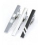 Mens Clip Inch Silver tone Black