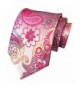 Secdtie Floral Paisley Jacquard Necktie