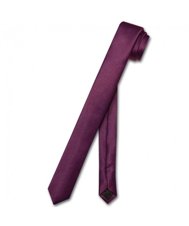 Men's Black White Purple Striped Tie Woven 100% Silk Ties Neckties ...