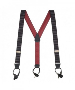 Suspender Store Jacquard Checkered Suspenders