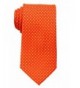 Mens Tall XLPolka Necktie Orange