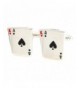 Smart Man Spades Poker Cufflinks