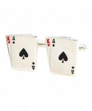 Smart Man Spades Poker Cufflinks