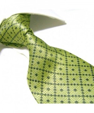 Extra Fashion yellow Jacquard Necktie