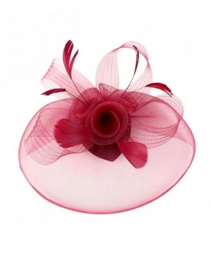 EEVASS Elegant Fascinator Feather Wedding