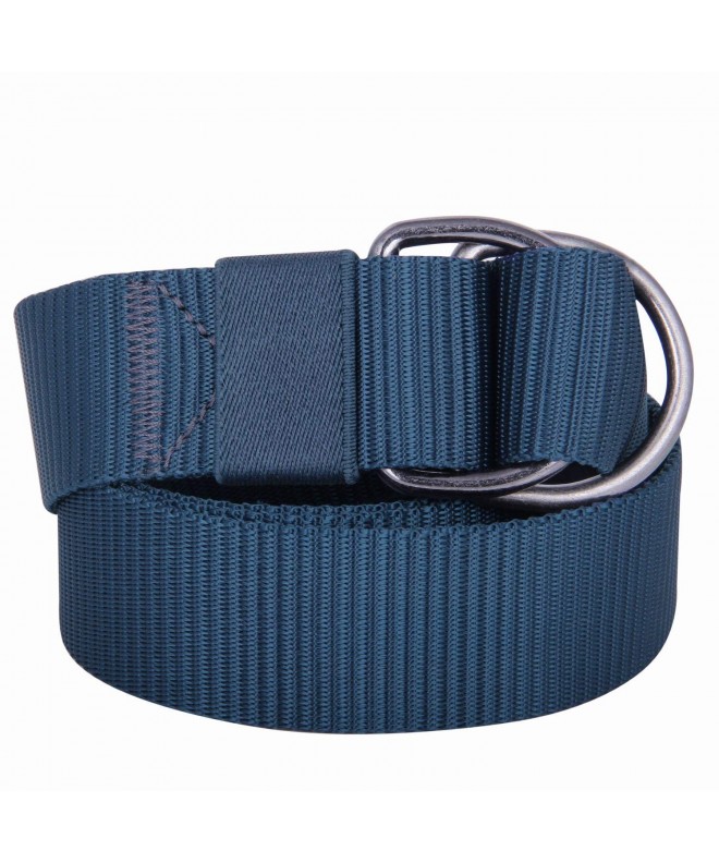 Canvas Web Belts for Men Women Military Style Double D Ring Buckle Belt ...