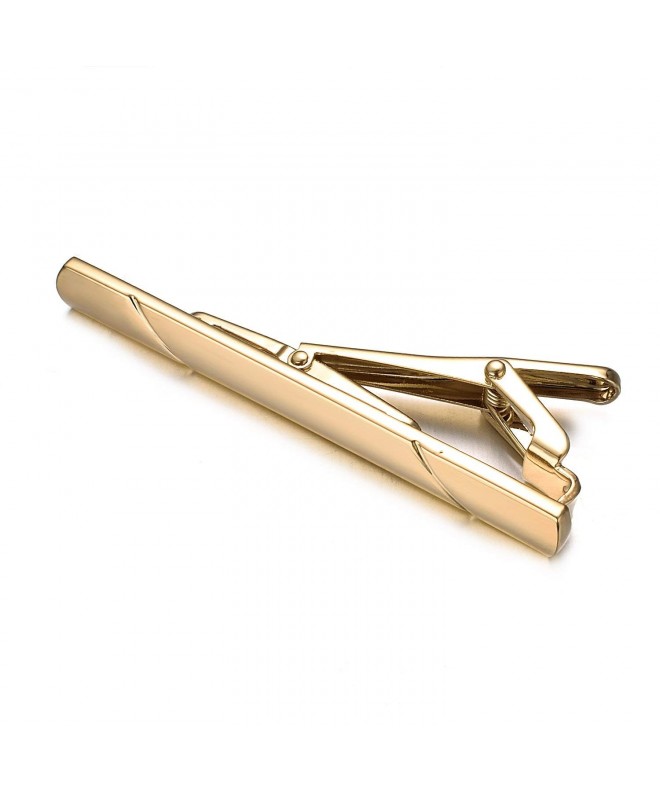 Anchor Tie Clip for Men Stainless Steel Gold Plated Luxury Navy Anchor ...