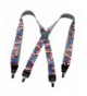 Pattern Designer suspenders patented Silver tone