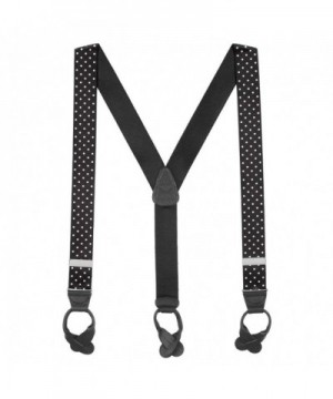 Suspender Store Mens Polka Suspenders