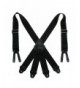 CTM Elastic Button End Fireman Suspenders