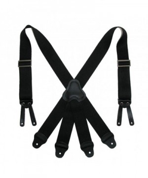 CTM Elastic Button End Fireman Suspenders