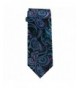 Mens Navy Blue Purple Paisley