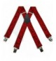 Red Black Worker Quality Suspenders