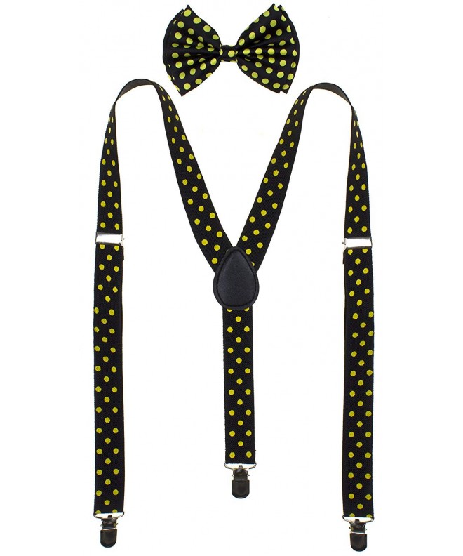 Classic Unisex Bow Tie and Suspender Set - CC11V0YJ20B