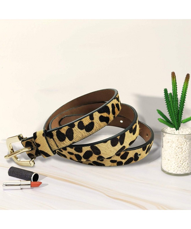 Leopard Print Belt For Women Fashion Leather Waist Belt Ladies Belt ...