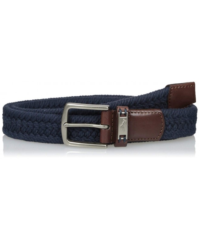 Men's Fabric Belt - Blue - CV185ZCK6SR
