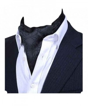 MENDENG Paisley Jacquard Cravat Formal